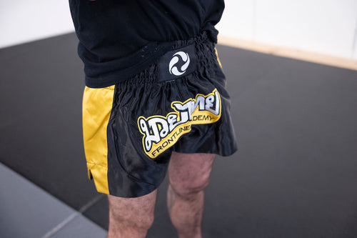 Frontline Academy muay thai shorts 23